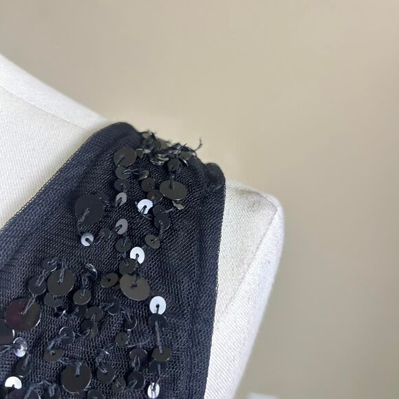 Olsen Sequin Dark Fairy Whimsigoth Going Out Top - Picture 4 of 5